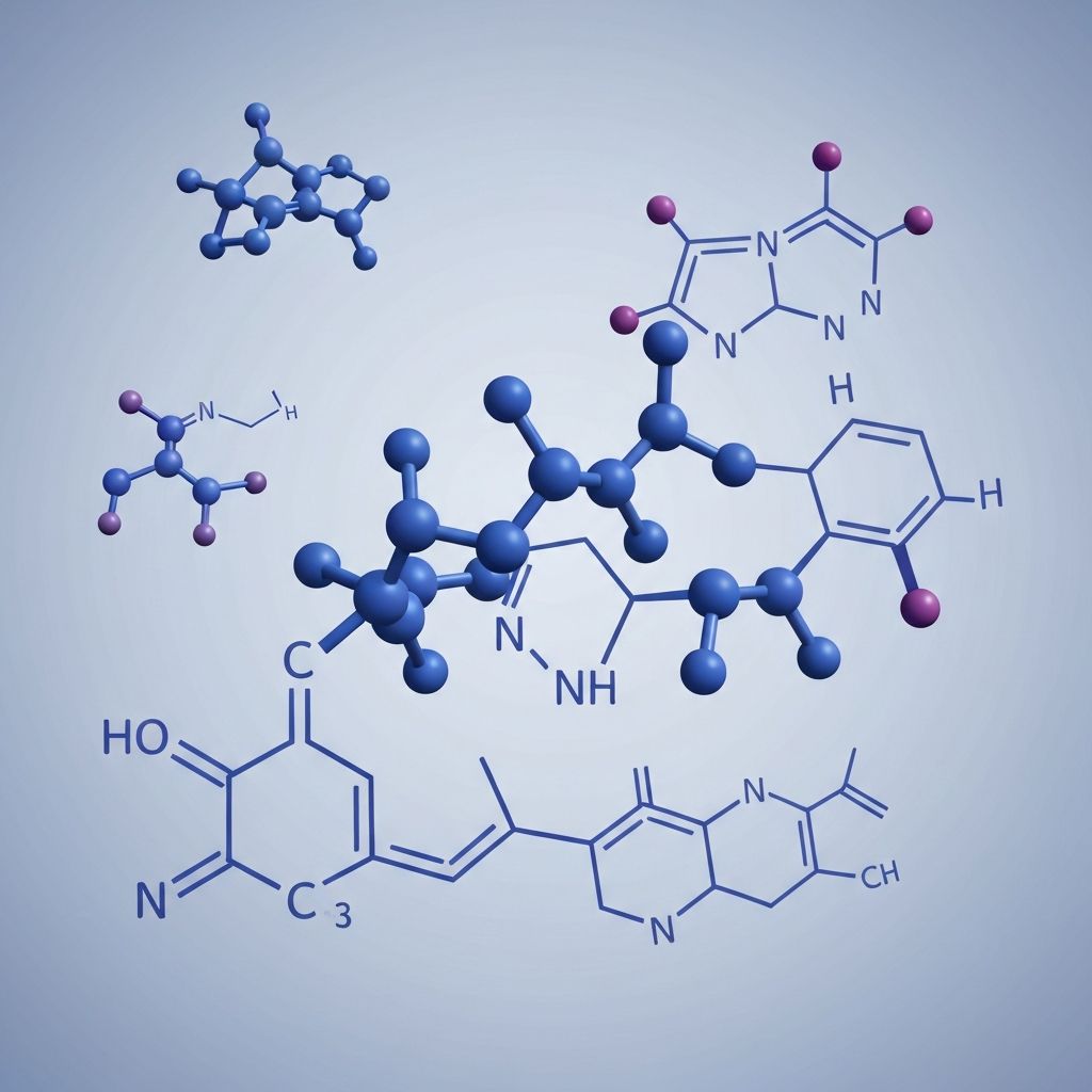 Scientific molecular structure visualization